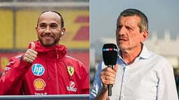 Lewis Hamilton(L), Guenther Steiner(R)
