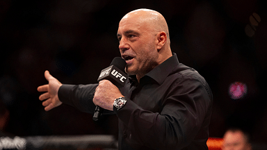 UFC host Joe Rogan during UFC 274 at Footprint Center