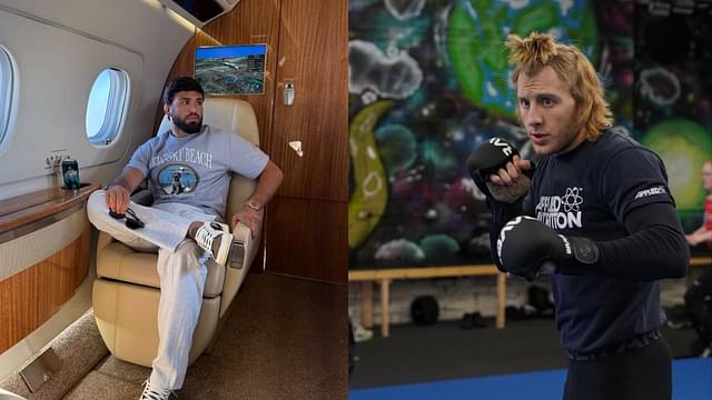 Arman Tsarukyan (L), Paddy Pimblett (R)