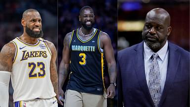 LeBron James, Dwyane Wade, Shaquille O'Neal