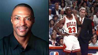 Craig Hodges (L), Michael Jordan (R)