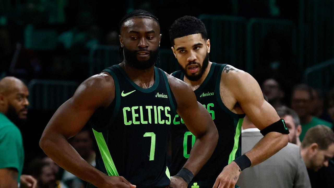 Jaylen Brown and Jayson Tatum