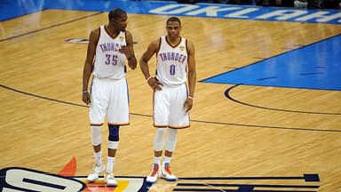 Kevin Durant and Russell Westbrook, OKC 2012 NBA Finals