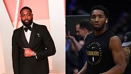 Dwayne Wade (L) and Donovan Mitchell (R)