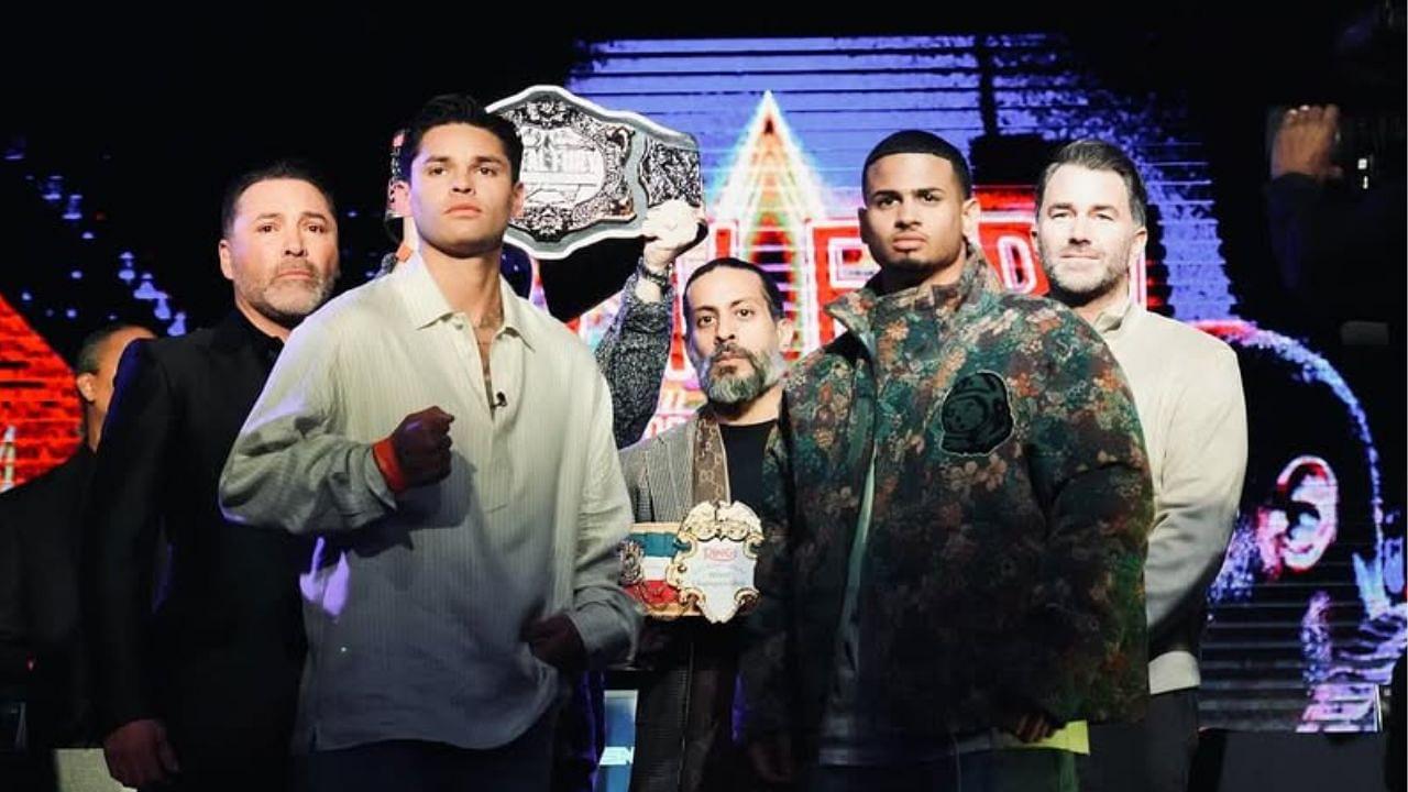 Ryan Garcia (L), Rolly Romero (R)