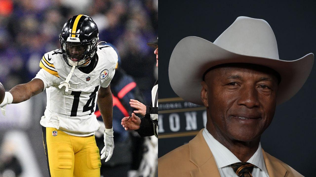 George Pickens and Mel Blount