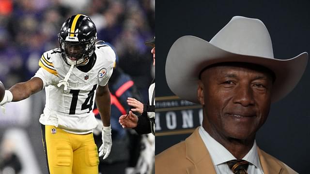 George Pickens and Mel Blount