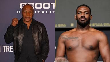 Mike Tyson (L) and Jon Jones (R)