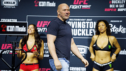 UFC CEO Dana White during weigh-ins for UFC Fight Night at Amalie Arena.