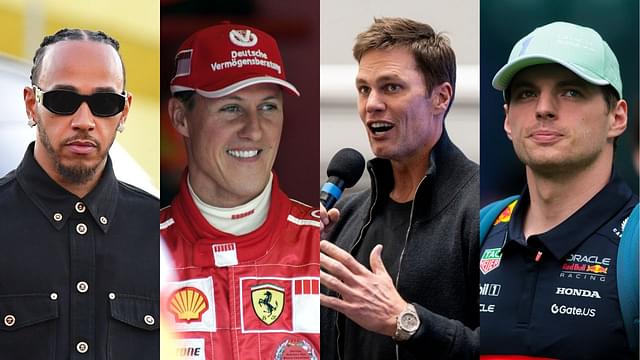 Lewis Hamilton, Michael Schumacher, Tom Brady, Max Verstappen
