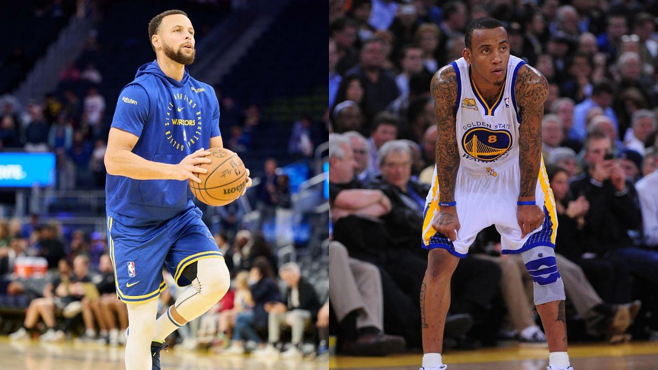 Stephen Curry(L) and Monta Ellis(R)