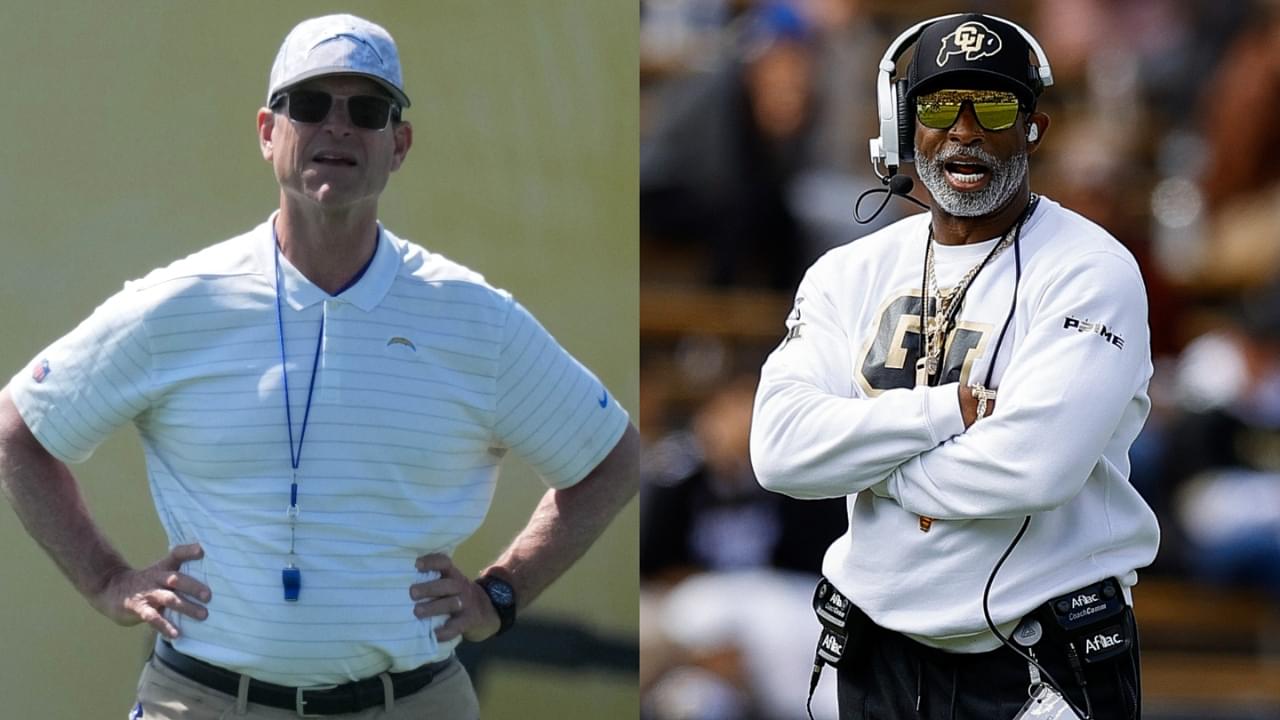 Jim Harbaugh, Deion Sanders