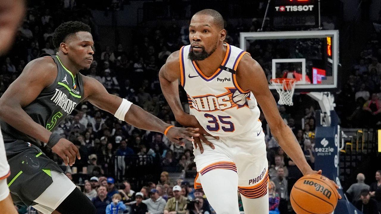 Kevin Durant, Suns v Wolves