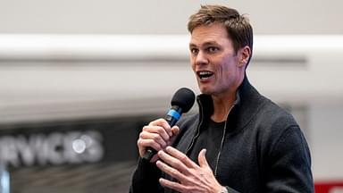Tom Brady appears at American Dream for the grand opening of Card Vault by Tom Brady, a sports card and memorabilia retailer, East Rutherford, Friday, Apr. 11, 2025