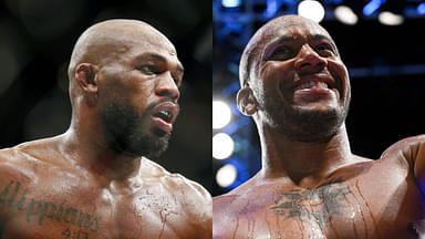 Jon Jones and Ciryl Gane