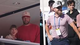Taylor Swift, Travis Kelce and Ryan Fitzpatrick