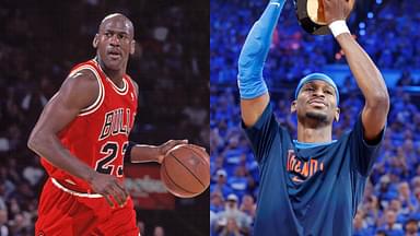 Michael Jordan and Shai Gilgeous-Alexander