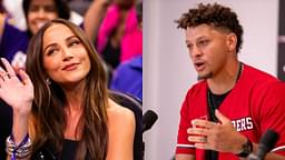 Kay Adams and Patrick Mahomes