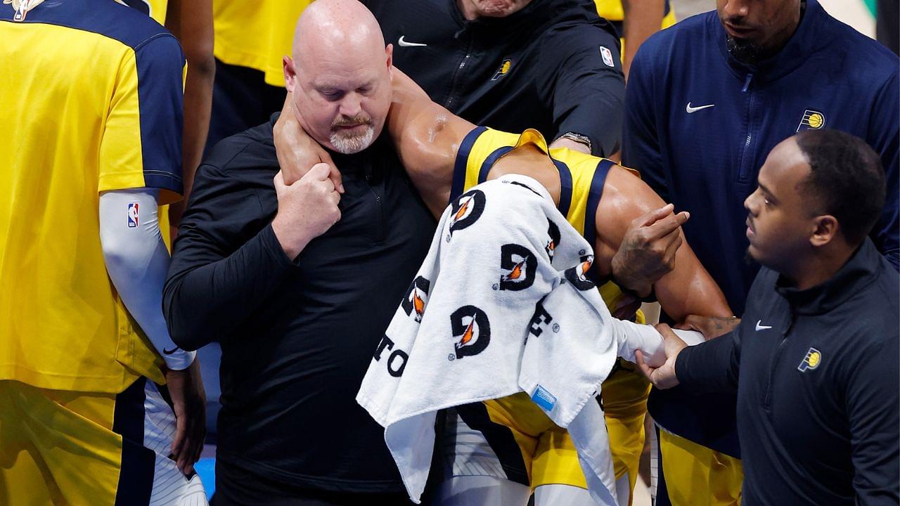 Tyrese Haliburton exits Game 7 with Achilles tear