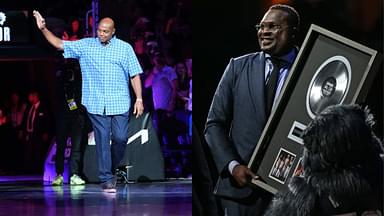 Charles Barkley (L), Zach Randolph (R)