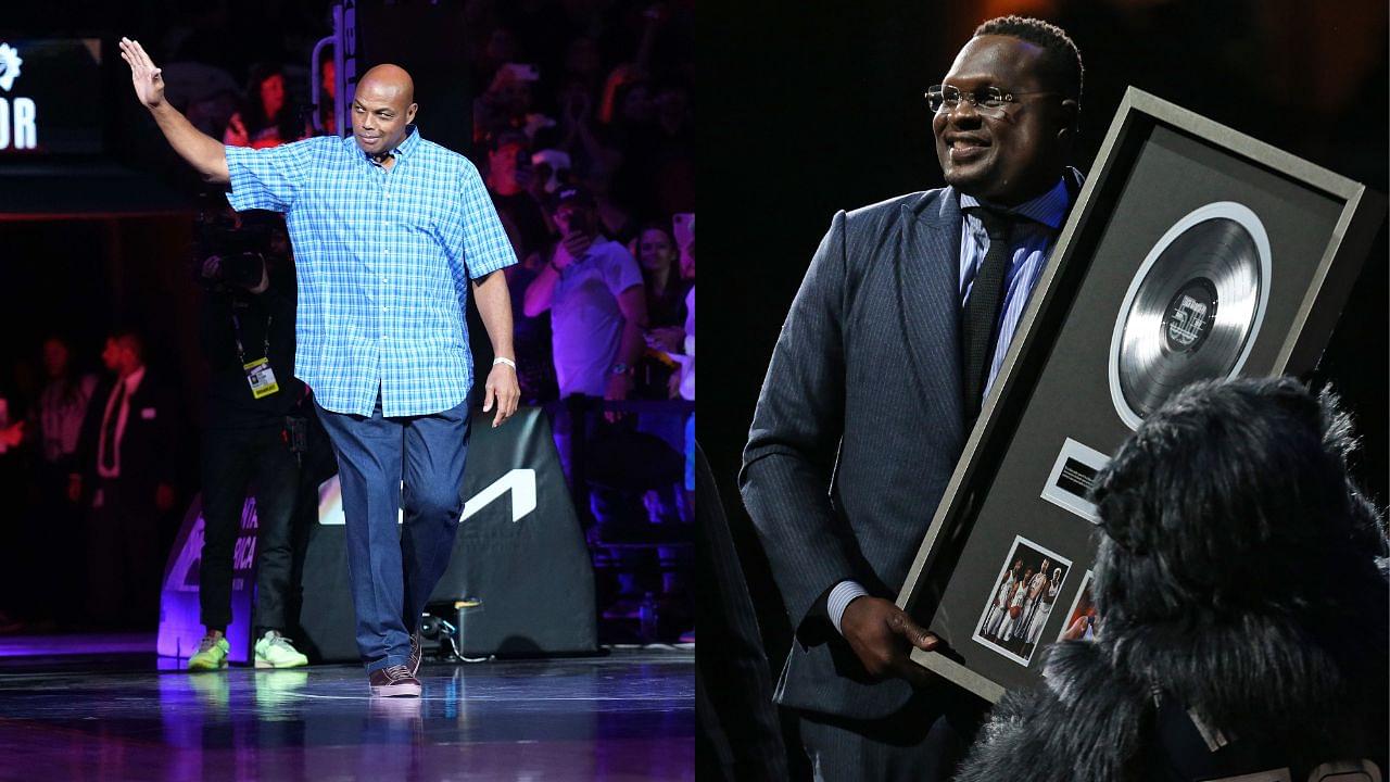 Charles Barkley (L), Zach Randolph (R)