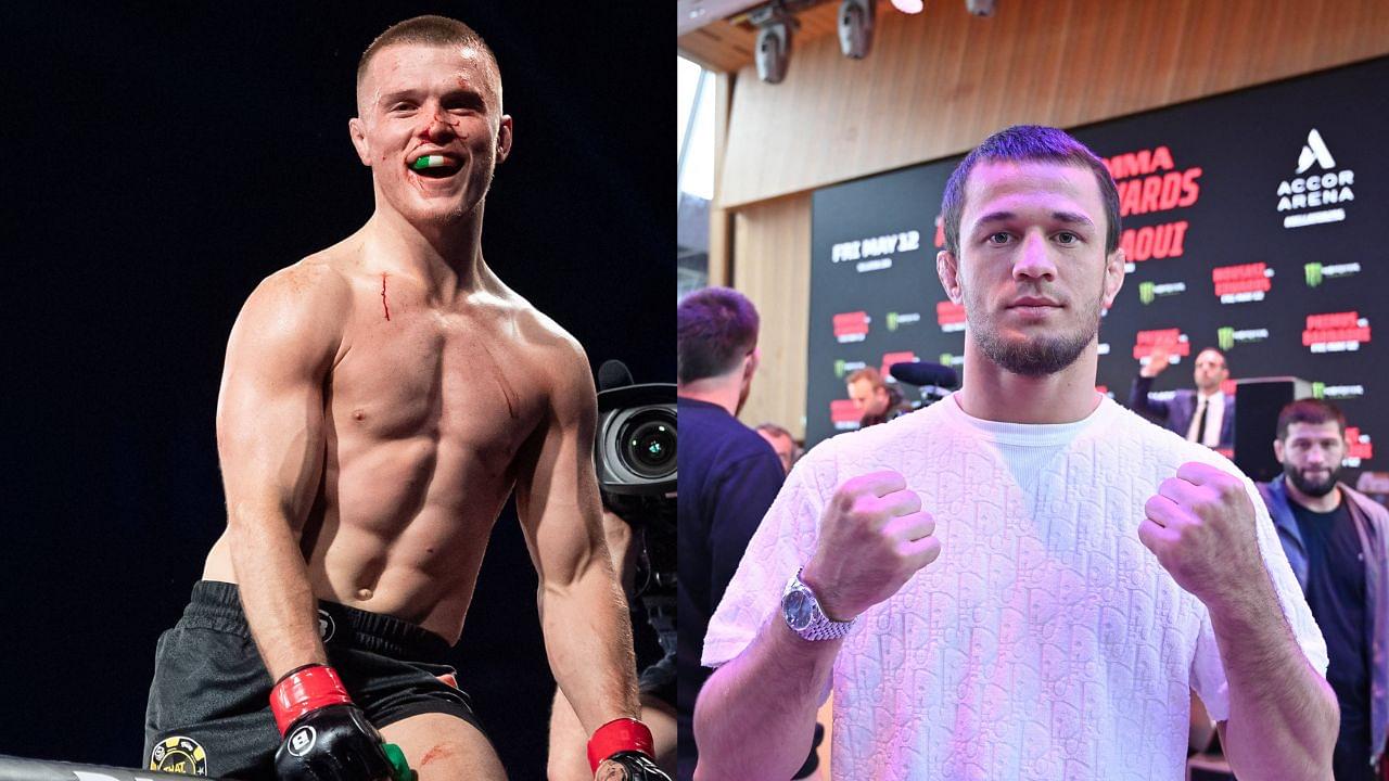Paul Hughes (L), Usman Nurmagomedov (R)