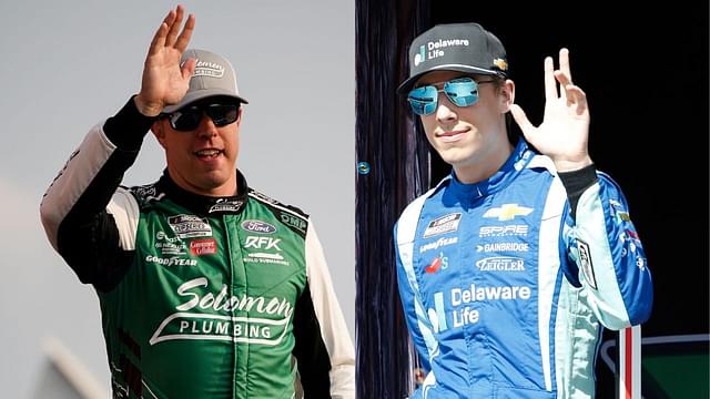 Brad Keselowski and Carson Hocevar
