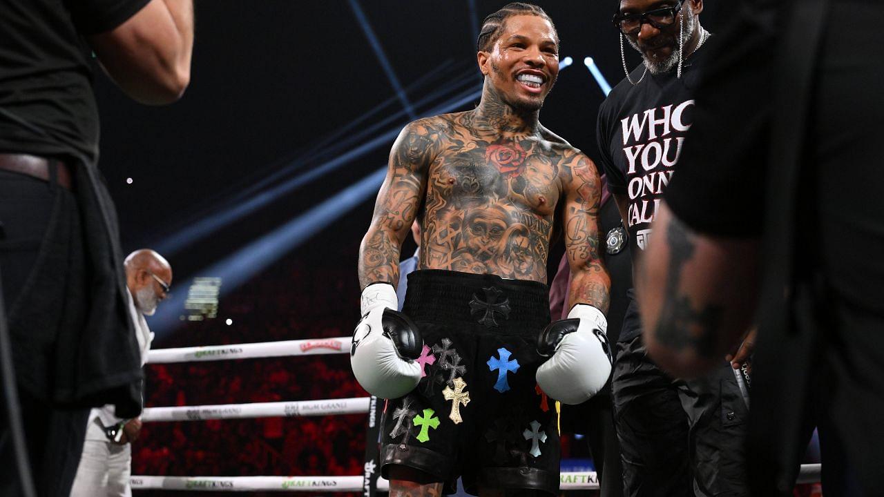 GERVONTA DAVIS (30-0-28) of Baltimore, Maryland defeats FRANK MARTIN (18-1-12) of Indianapolis, Indiana by a 8 round knockout during PBC on Prime at the MGM Grand Arena