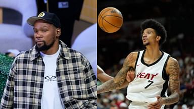 Kevin Durant (L) and Kel'e; Ware (R)