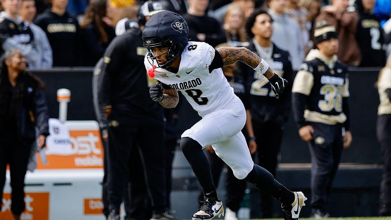 Colorado Buffaloes wide receiver Joseph Williams (8) during the spring game at Folsom Field.