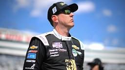 NASCAR Cup Series driver Kyle Busch (8) during qualifying for the Pennzoil 400 at Las Vegas Motor Speedway.