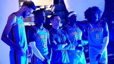 Oklahoma City Thunder core Homlgren, Gilgeous-Alexander, Williams