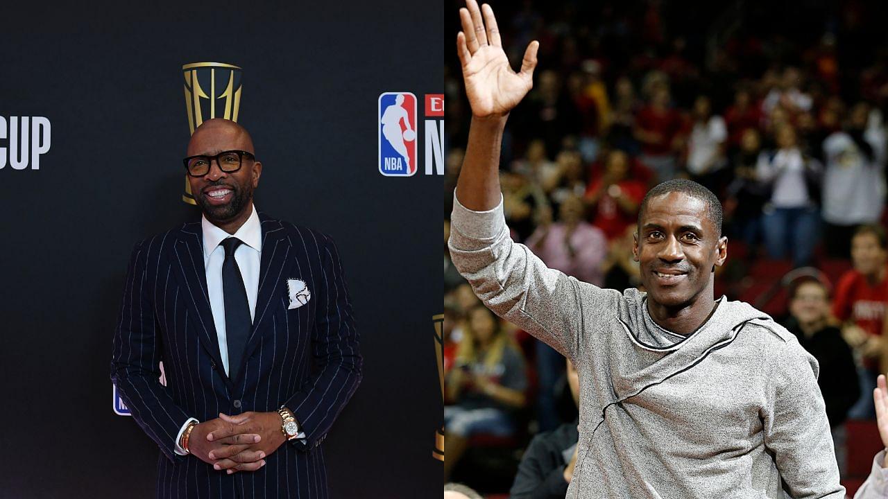 Kenny Smith (L), Vernon Maxwell (R)