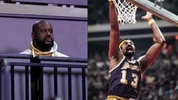 Shaquille O'Neal (L), Wilt Chamberlain (R)