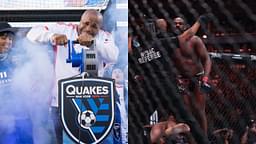 Daniel Cormier (L), Jon Jones (R)