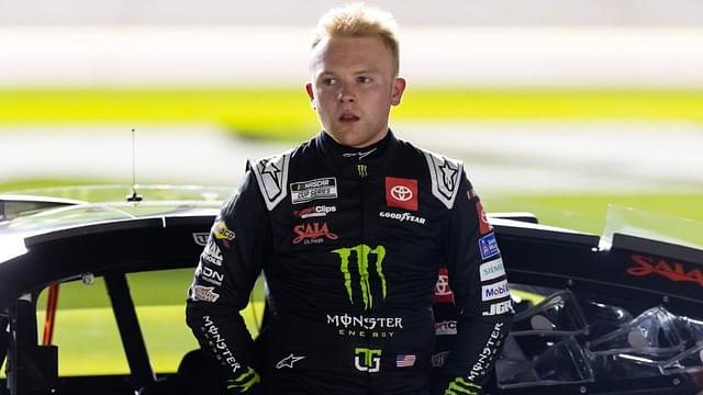 NASCAR Cup Series driver Ty Gibbs (54) during qualifying for the Daytona 500 at Daytona International Speedway.