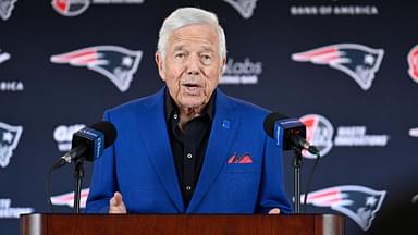 New England Patriots owner Robert Kraft discusses the teamís recent free agent additions with the media at Gillette Stadium.