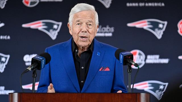New England Patriots owner Robert Kraft discusses the teamís recent free agent additions with the media at Gillette Stadium.