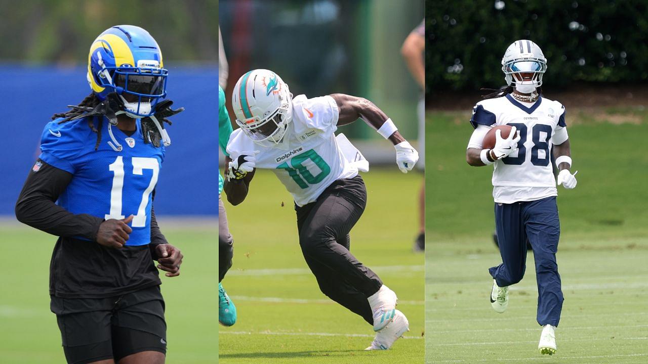 Davante Adams, Tyreek Hill, CeeDee Lamb
