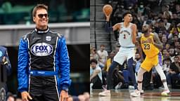 Tom Brady (L), Victor Wembanyama and LeBron James (R)