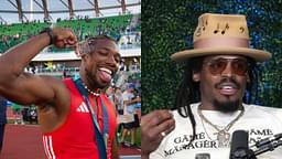 Noah Lyles and Cam Newton.