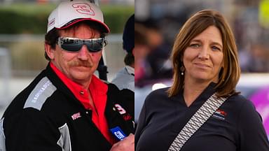Dale Earnhardt Sr. and Kelley Earnhardt Miller