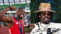 Noah Lyles and Cam Newton