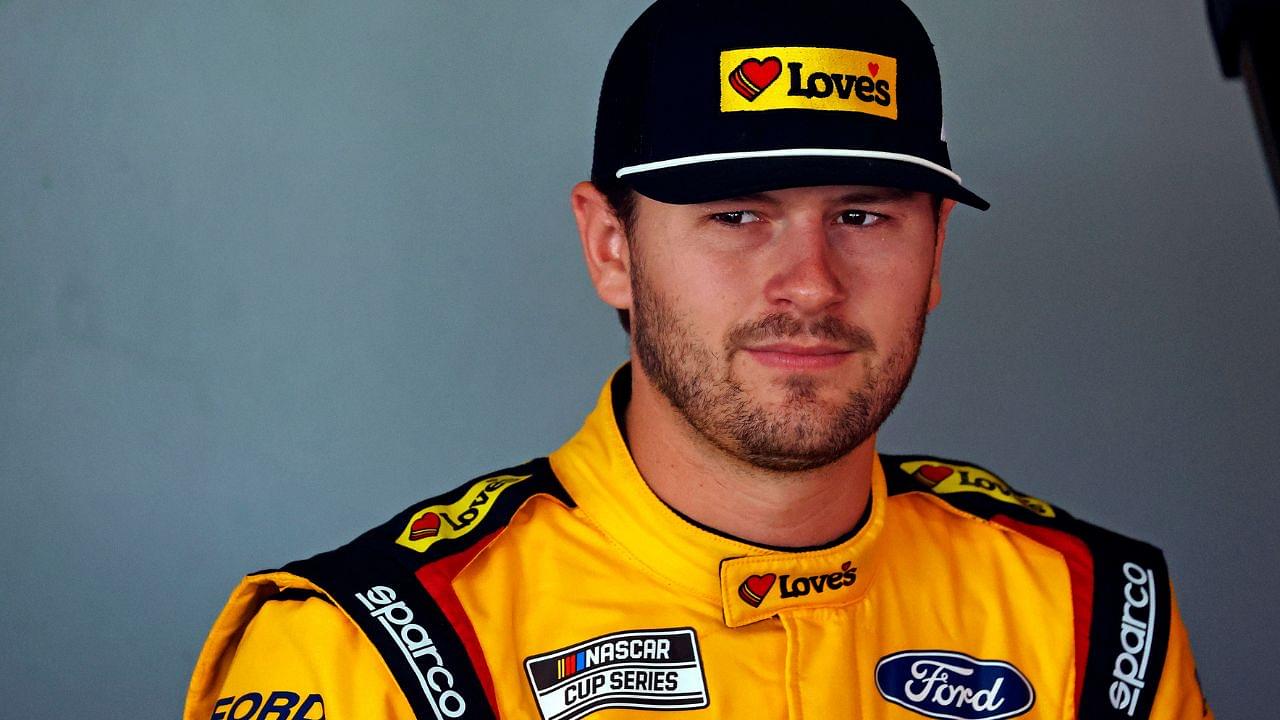 NASCAR Cup Series driver Todd Gilliland (34) during practice for the Daytona 500 at Daytona International Speedway.