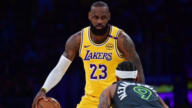 LeBron James, Lakers v Wolvess