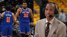 Jalen Brunson, Karl-Anthony Towns, Reggie Miller