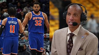 Jalen Brunson, Karl-Anthony Towns, Reggie Miller