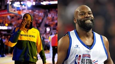 Draymond Green (L), Baron Davis (R)