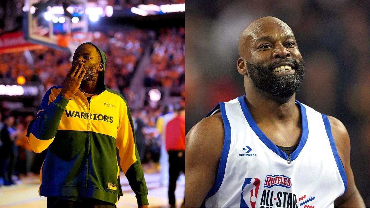 Draymond Green (L), Baron Davis (R)