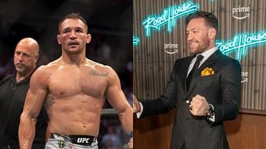 Michael Chandler (L) and Conor McGregor (R)